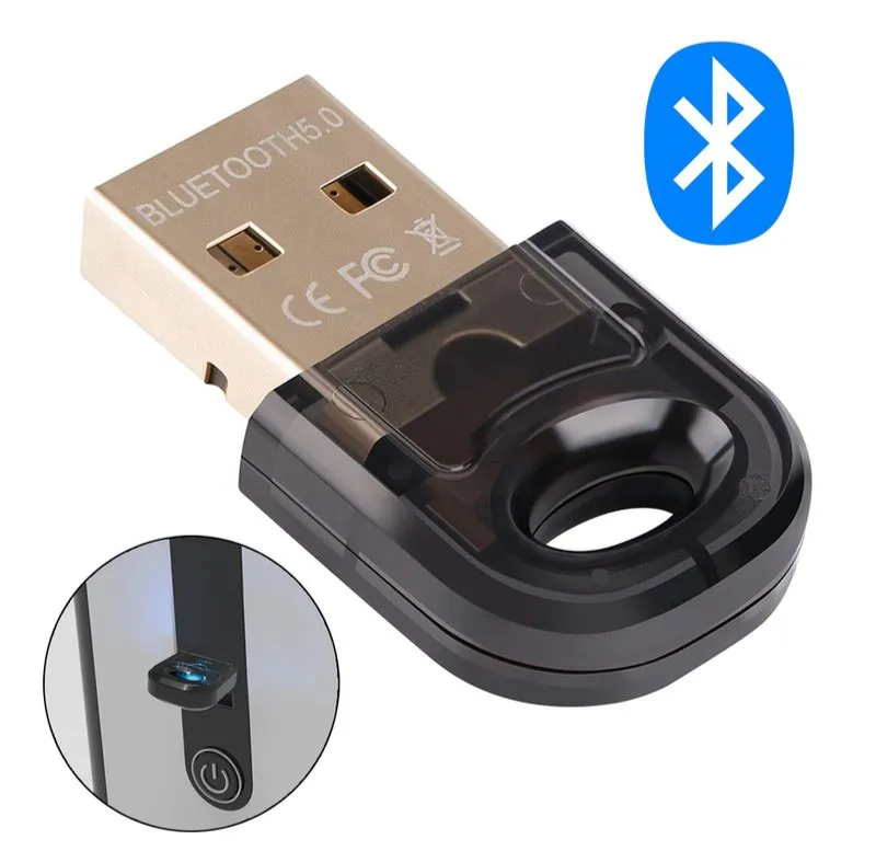 Adaptador USB a Bluetooth 5.0V para computadora