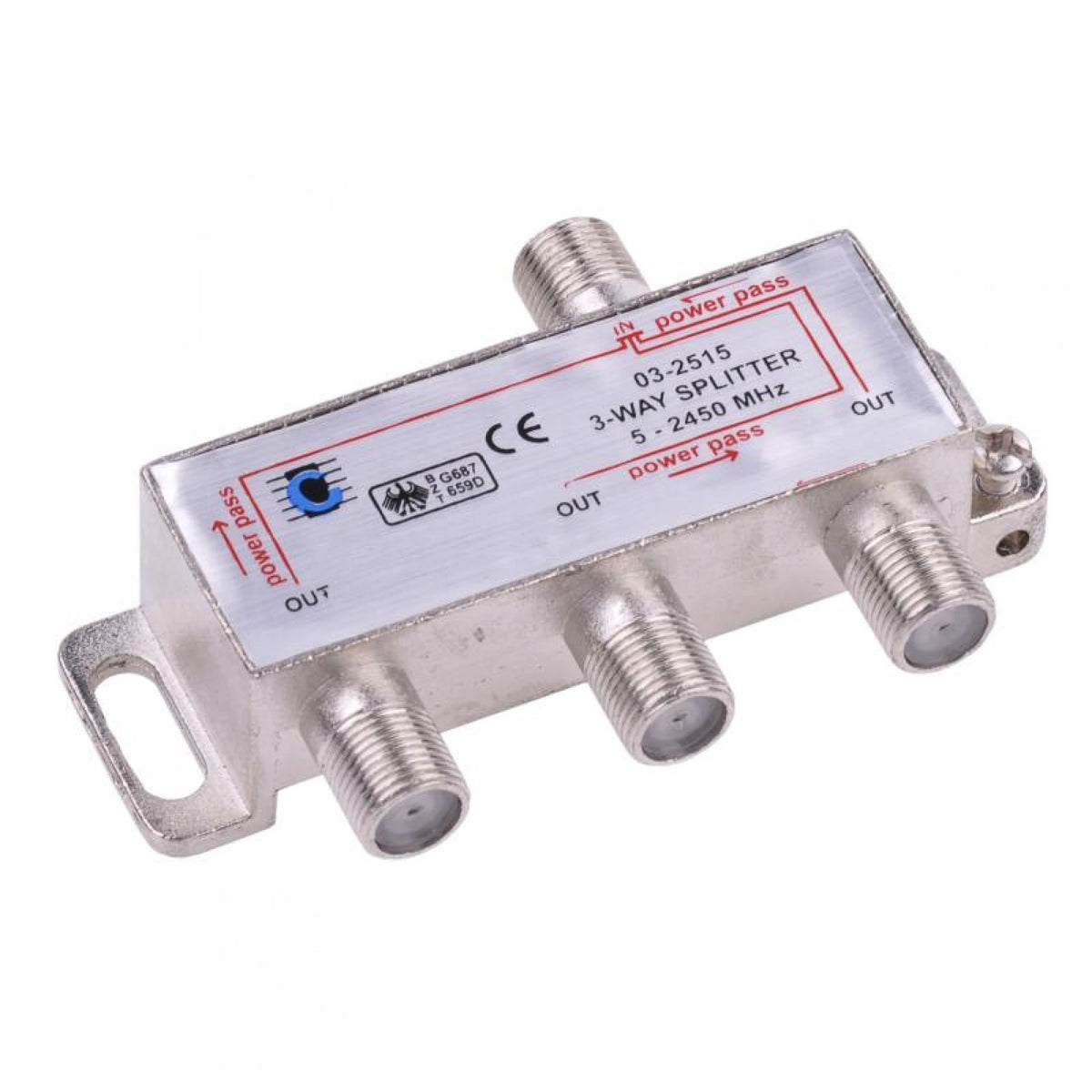 SPLITER COAXIAL 3 SALIDAS