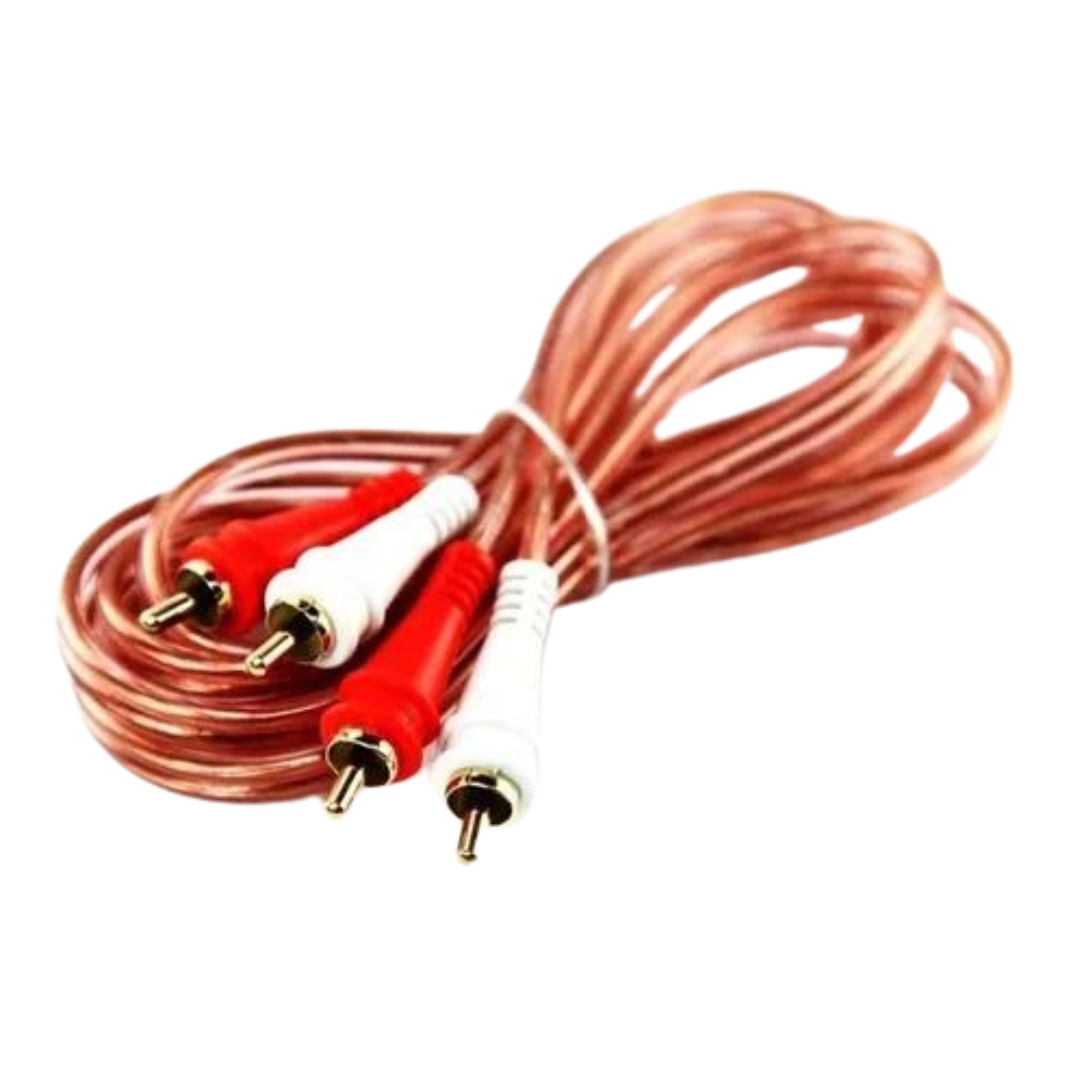 Cable de audio rca a rca 1.8MTS