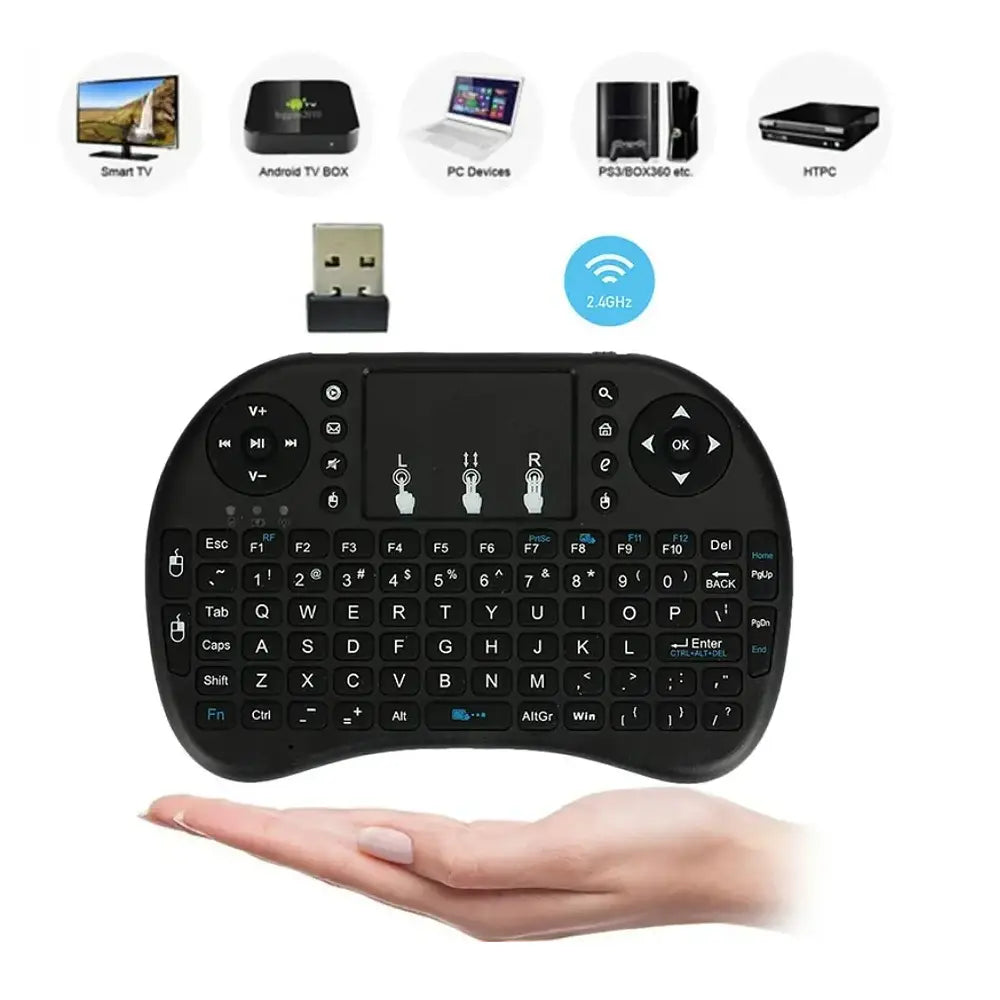 Mini teclado para smart TV