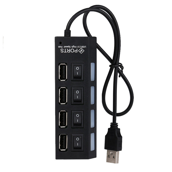 Adaptador multipuertos-USB 4 puertos