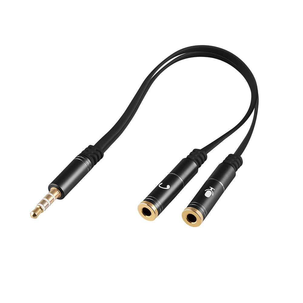 Cable para dividir audio y microfono