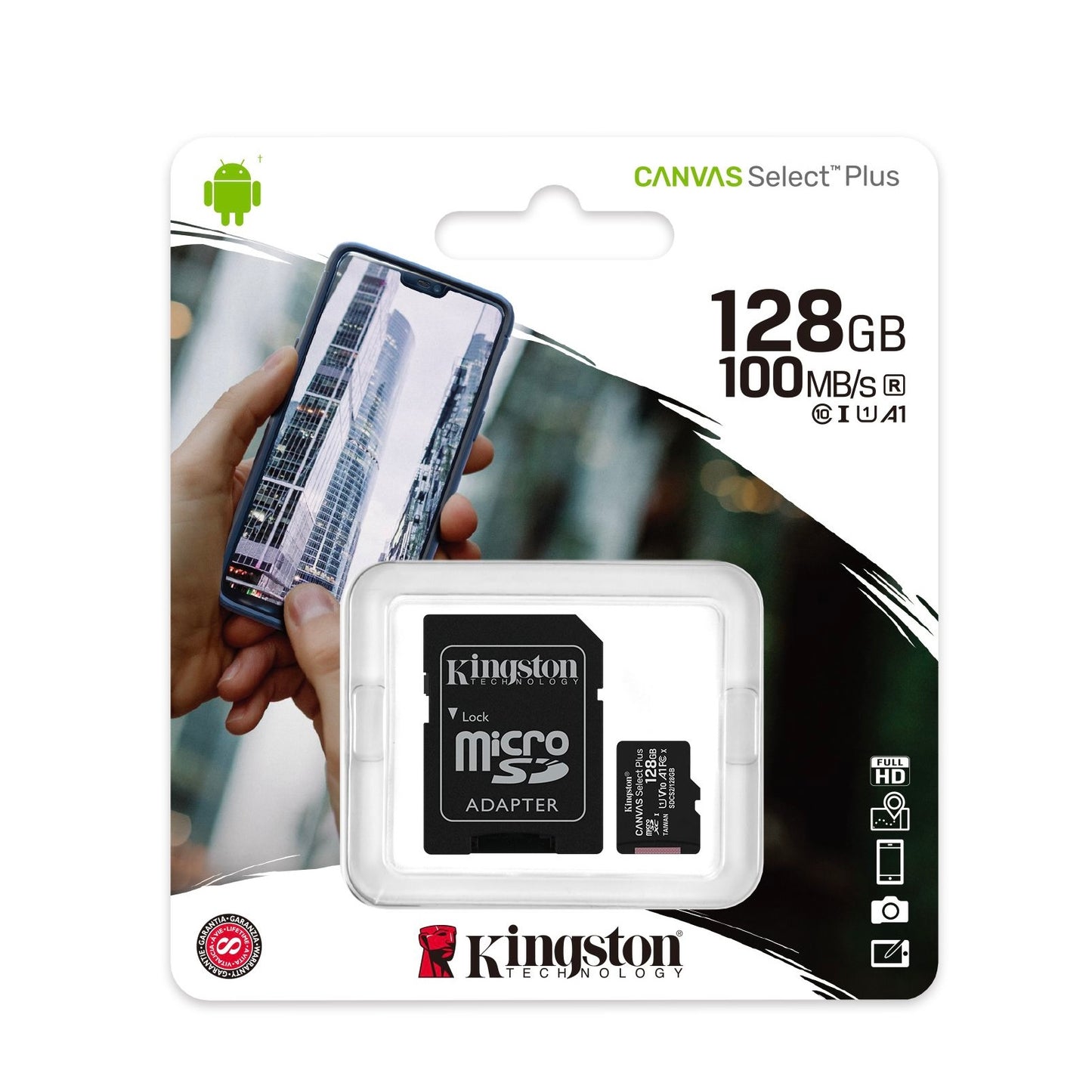 Memoria Micro sd kingston 128GB