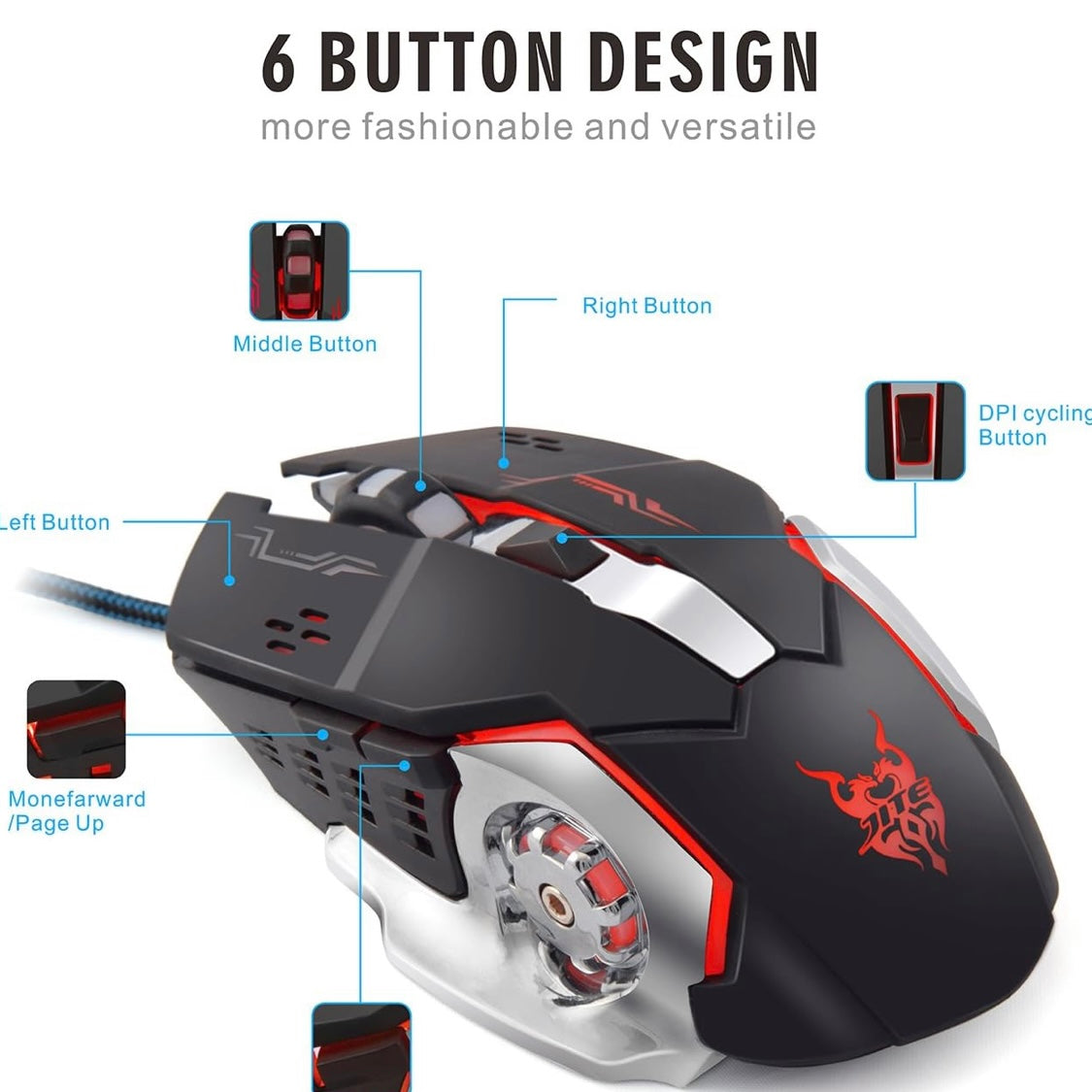Mouse gaming jite corsair
