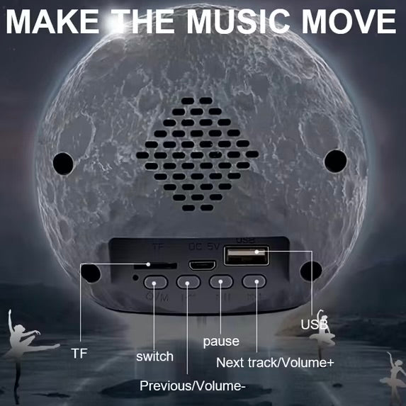 Bocina bluetooth astronauta flotante