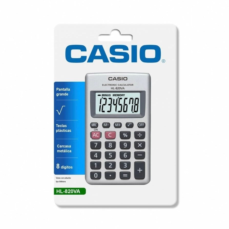 Calculadora de bolsillo Casio HL820VA