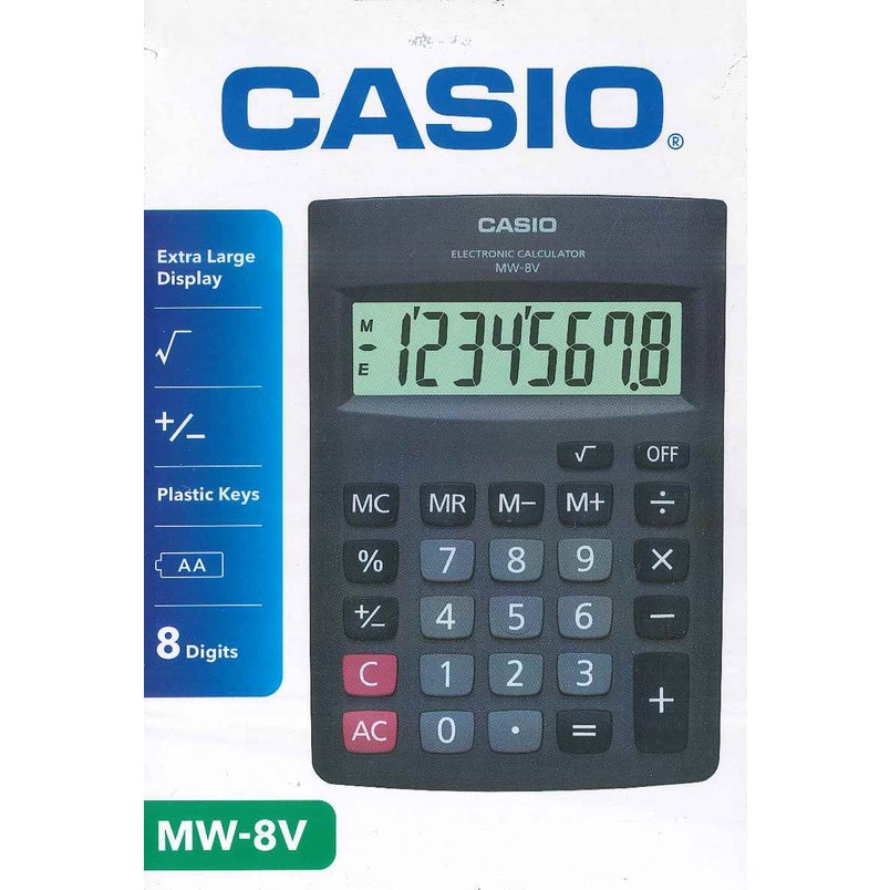 Calculadora de escritorio Casio MW8V