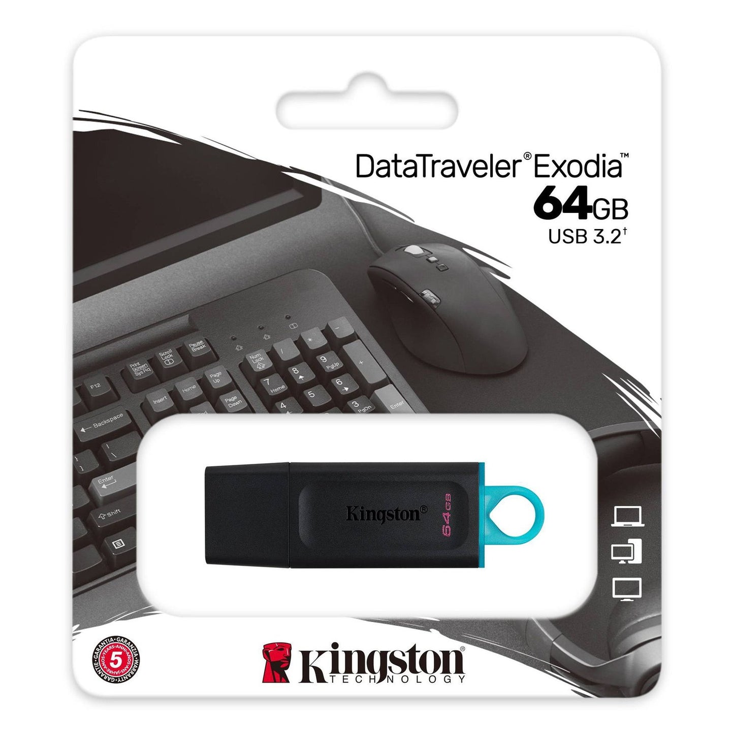 Memoria usb kingston 64GB