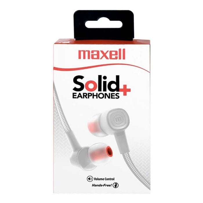 Audífonos Maxell solid con plug3.5mm