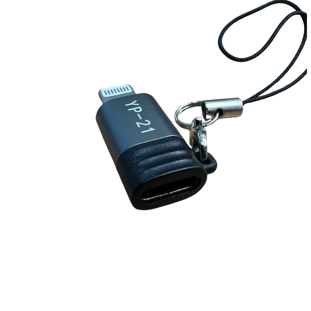 Adaptador OTG lightning a tipo C