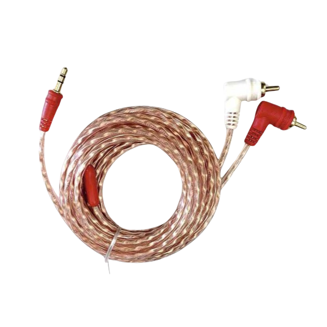Cable de audio plug a rca 1.8MTS