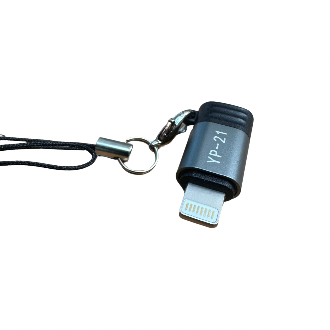 Adaptador OTG lightning a tipo C