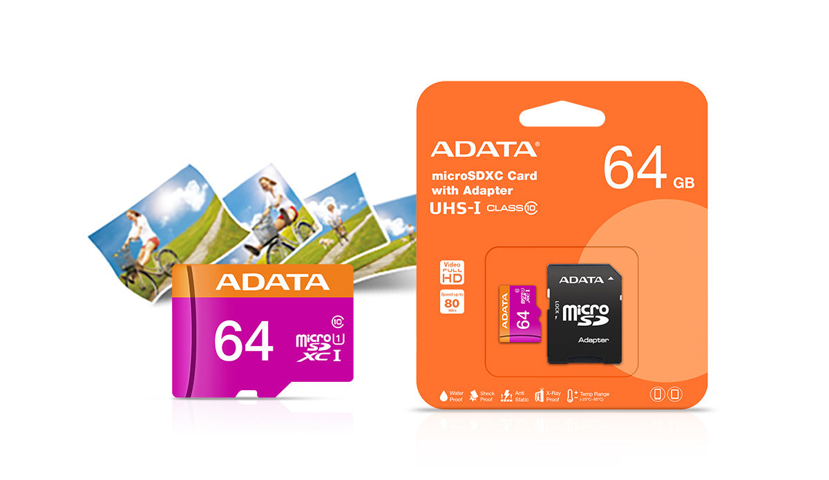 Memoria micro sd adata 64GB