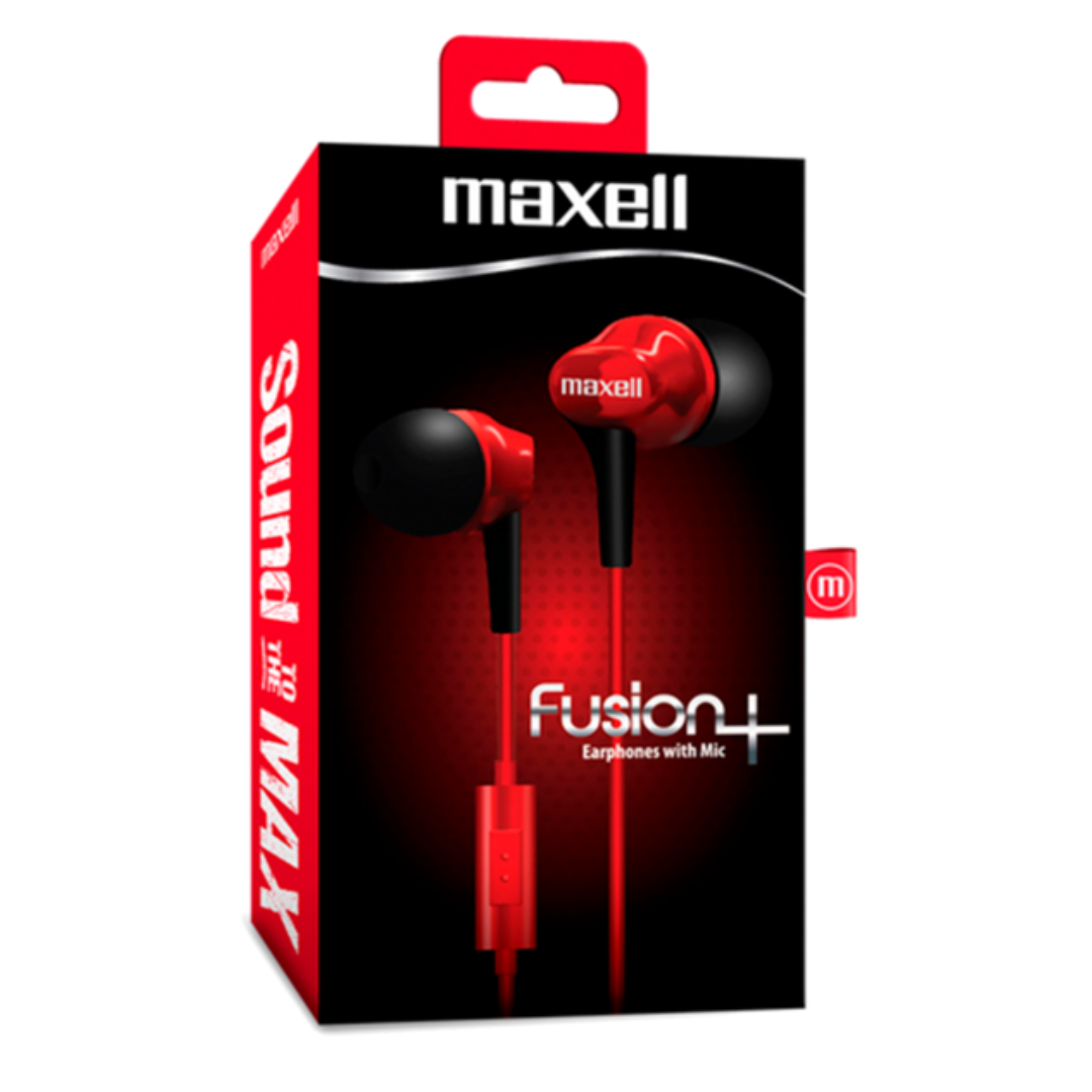 Audífonos Maxell Fusion+ con plug3.5mm