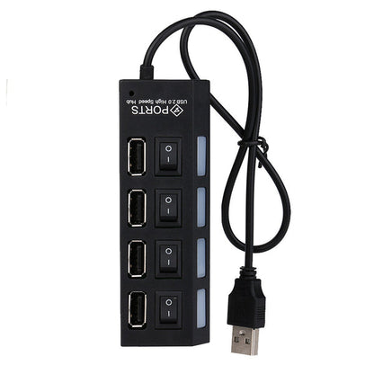 Adaptador multipuertos-USB 4 puertos