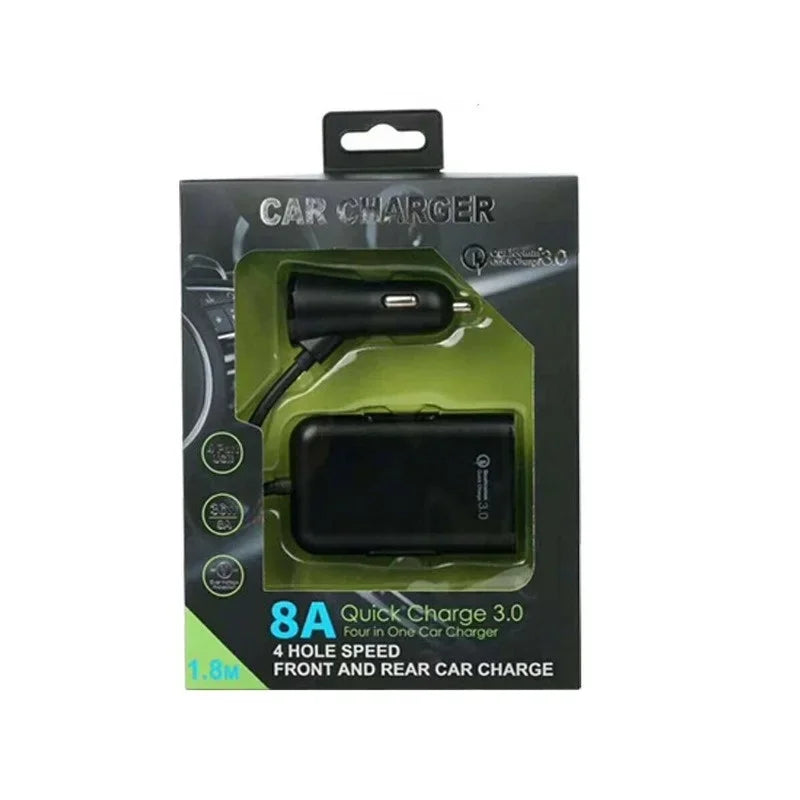 Cargador para carro multi puertos