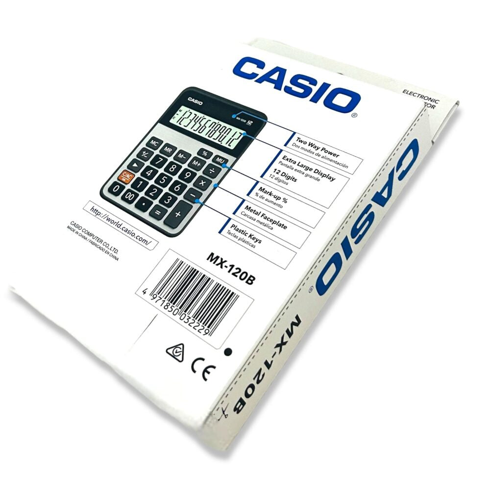 Calculadora de escritorio Casio MX120B
