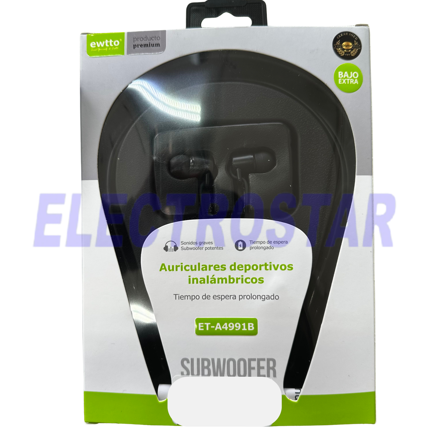 Audífono bluetooth deportivos ewtto