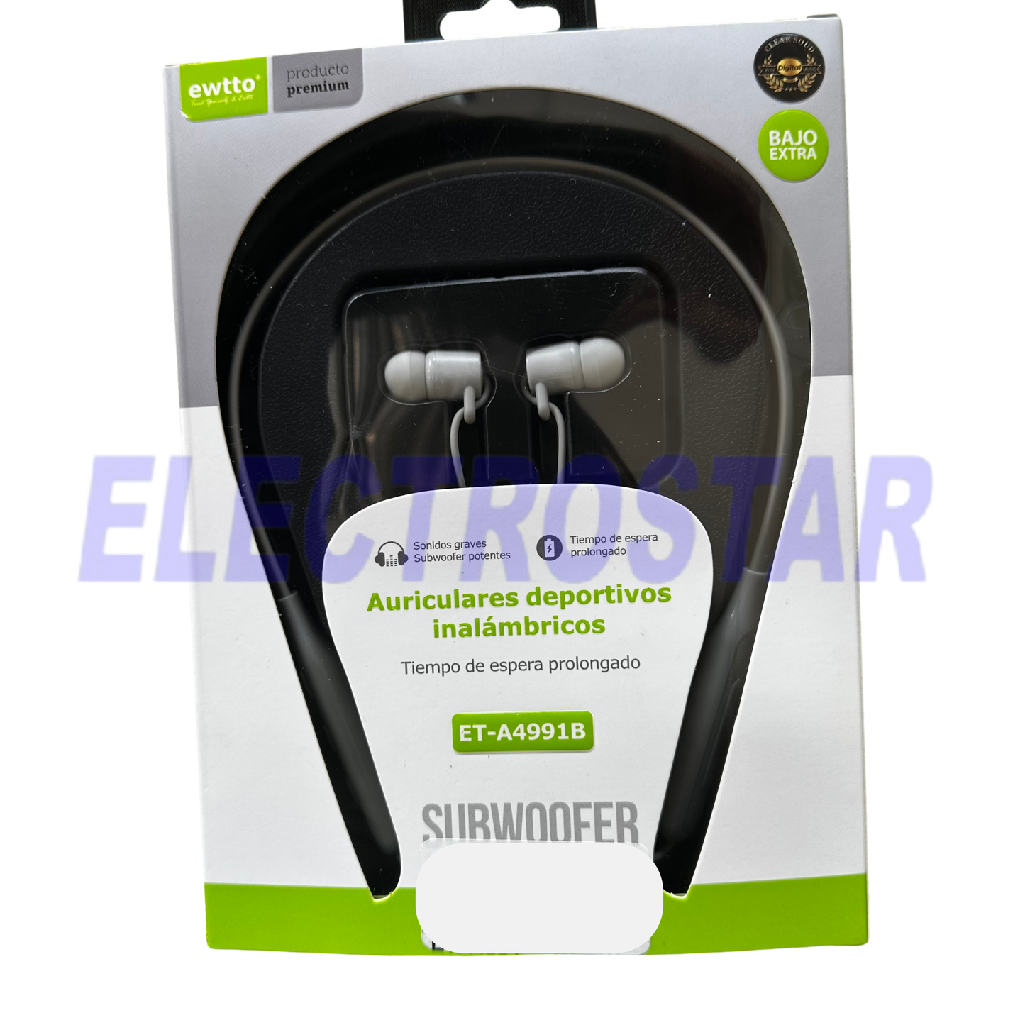Audífono bluetooth deportivos ewtto