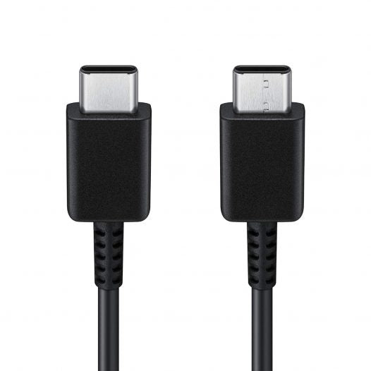 Cable tipo C a tipo C negro 1mts
