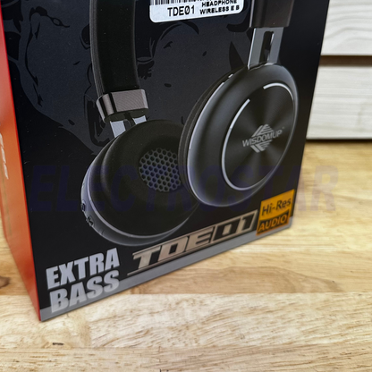 Audifonos Bluetooth extra bass TDE-01