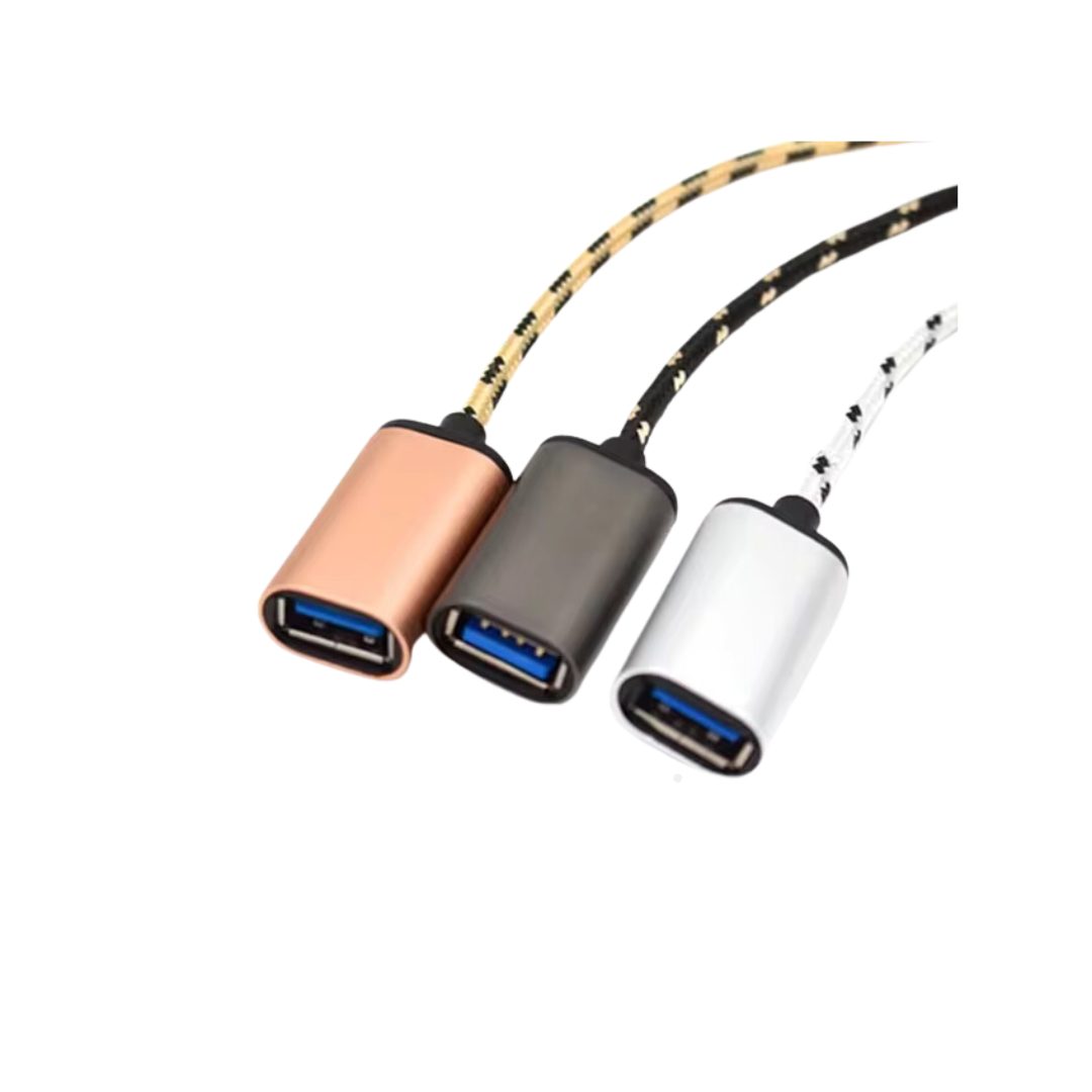 Adaptador OTG micro usb a usb
