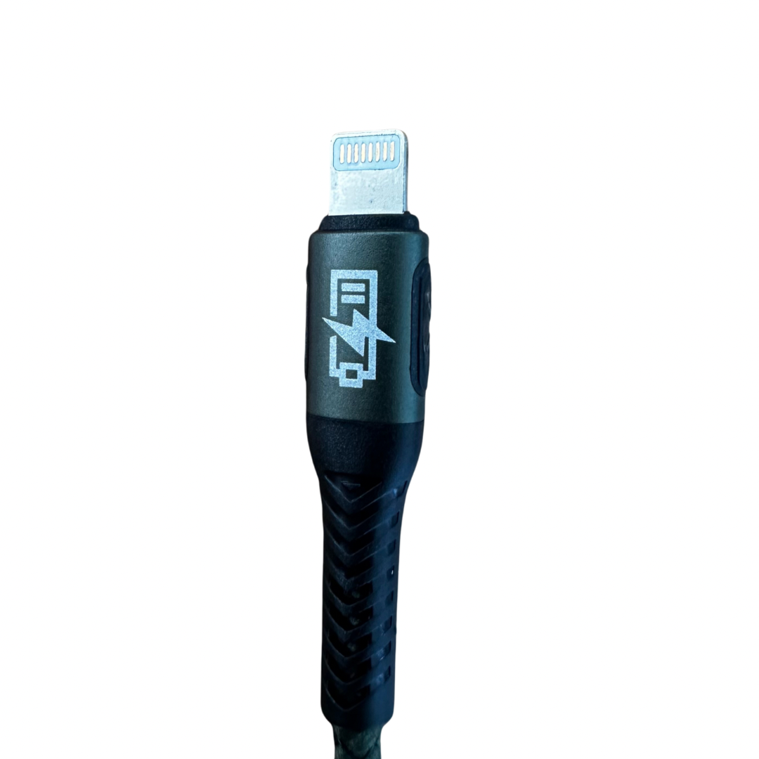 Cable Usb a iphone reforzado 1MTS