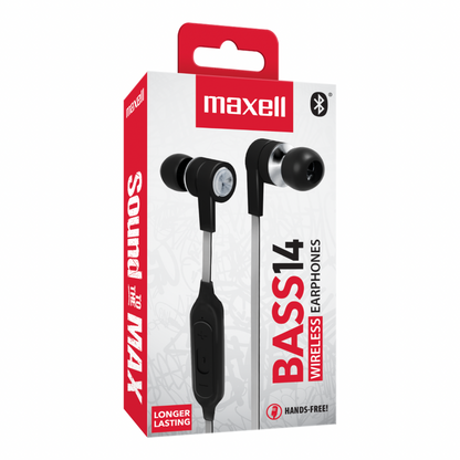Audífonos Maxell Bluetooth Bass14