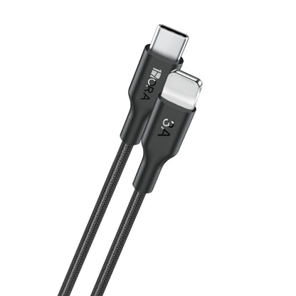 Cable lightning a Tipo C para iphone 1mts 1hora