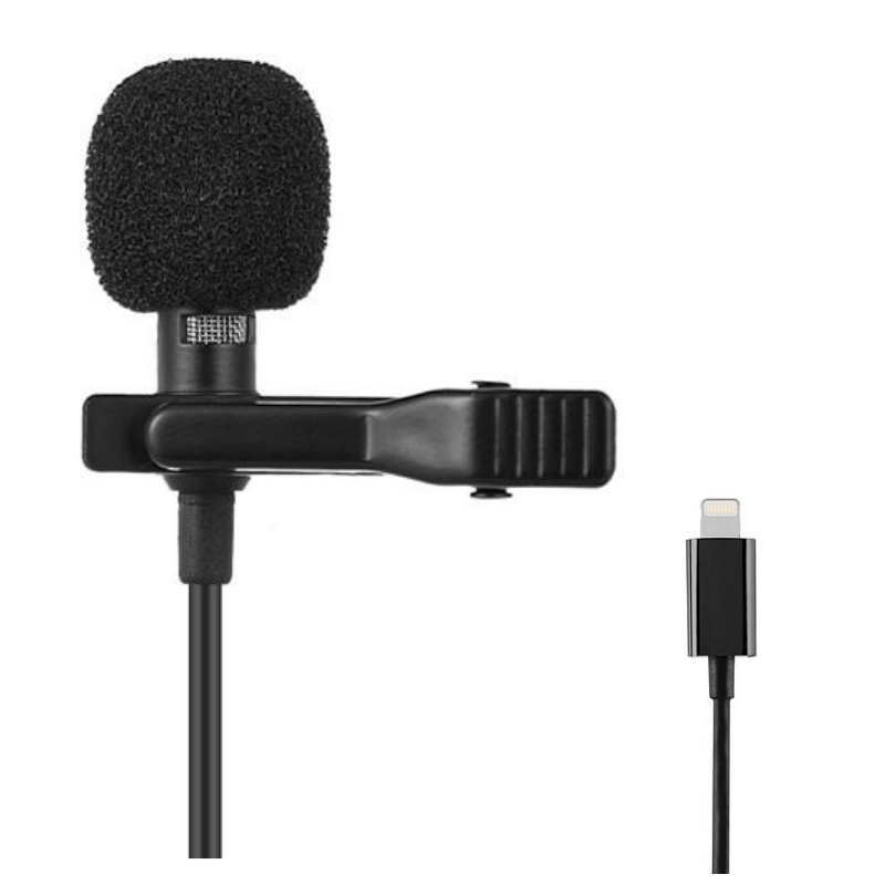 Microfono de solapa lightning - Electrostar microfono para iphone
